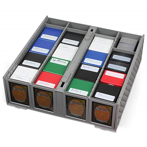 BCW 3200 Collectible Card Bin Gray 722626620164 EBay