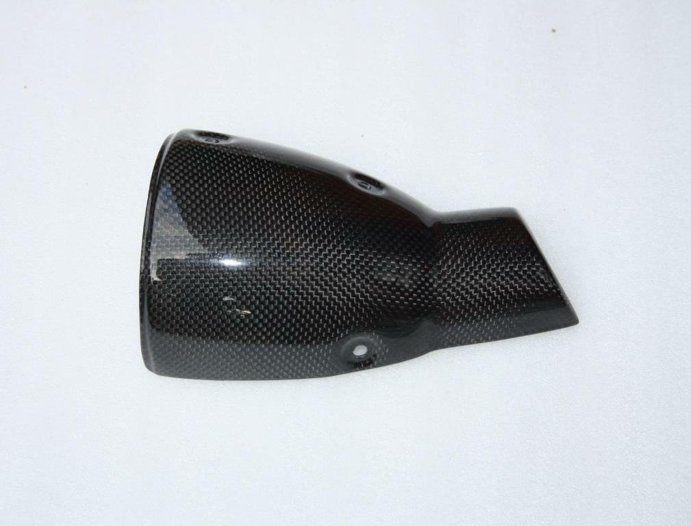Protection echappement carbone brillant Ducati Scrambler 800 ultra legere