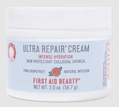 First Aid Beauty Ultra Repair Cream Intense Hydration Pink Grapefruit 2oz NEW