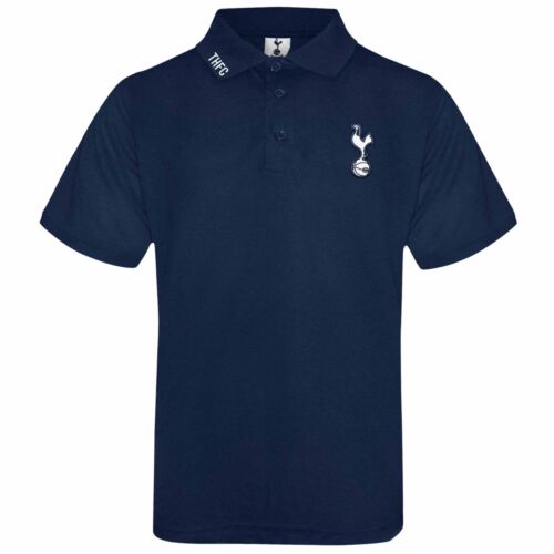 Polo de football officiel Tottenham Hotspur Crest (tailles adultes), polo Spurs - Photo 1/1