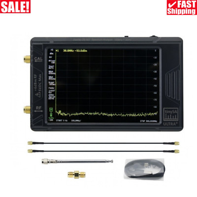 TinySA Ultra+ ZS-407 Handheld Spectrum Analyzer 900MHz-7.3GHz Ultra-wide Freq