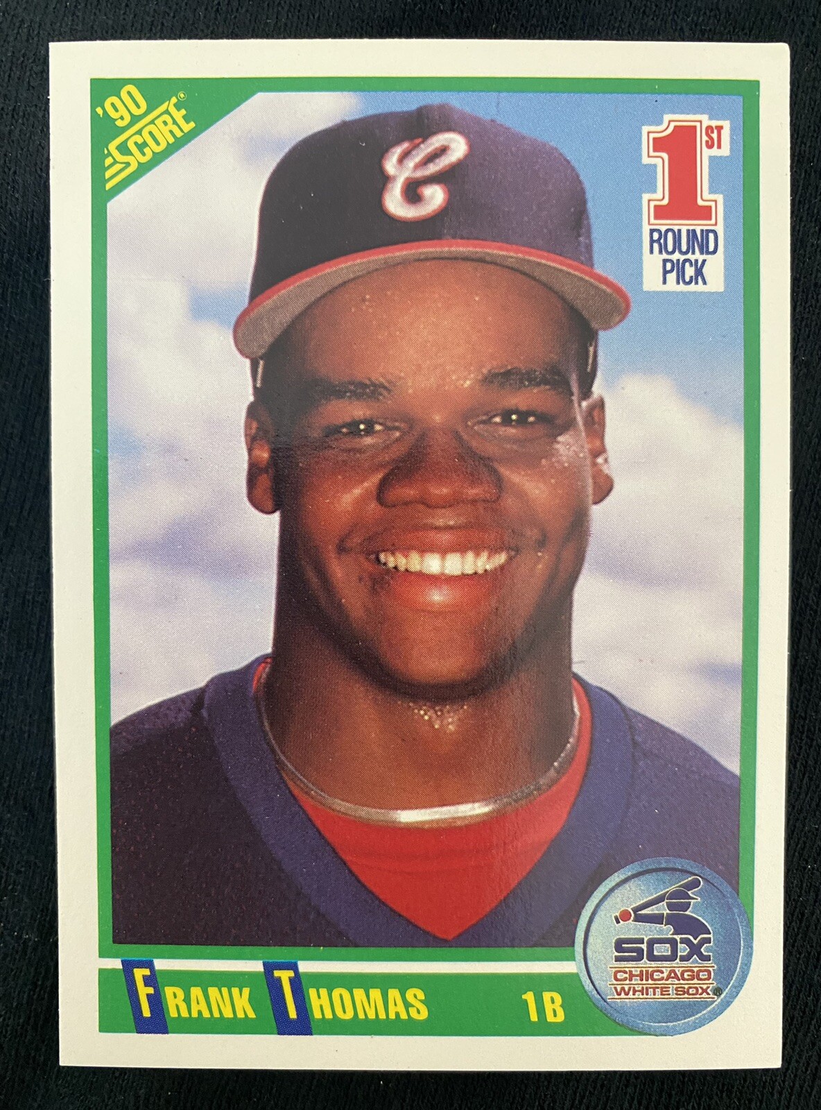 1990 Score - #663 Frank Thomas (RC)