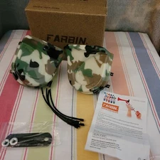 FARBIN Train Horns for Trucks Motorcycle 12V 150DBCamouflage Pair 2 Pack