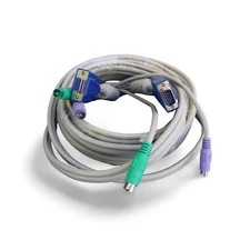 15ft KVM Video Cable HD15 Male to Female - Beige