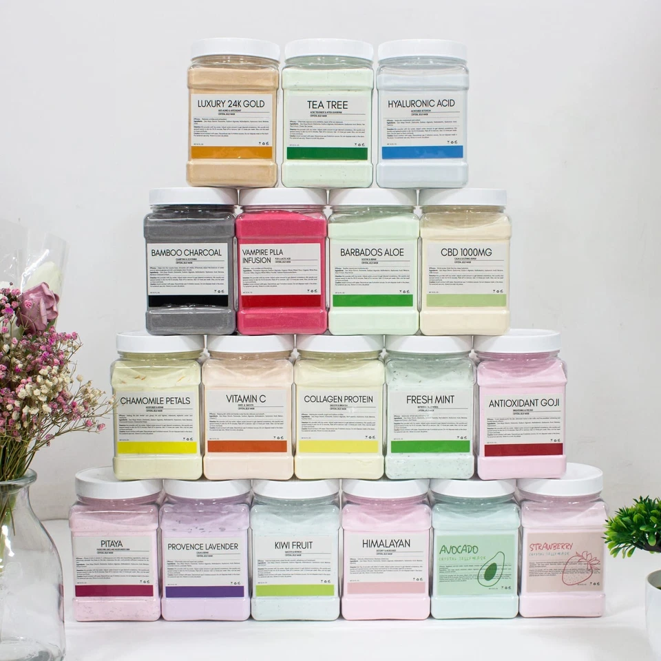 Hydro Jelly Face Mask Peel Off Powder Korean Beauty Large + 2 FREE SILK MASKS!!! - Image 3 of 4