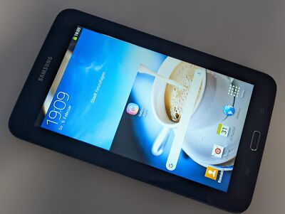 Samsung Galaxy Tab 3 Lite 7'' 8GB Schwarz WiFi SM-T110 Android Tablet  