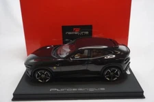 1/18 BBR FERRARI PUROSANGUE NERO BLACK DELUXE BLACK LEATHER LE 2 PC MR