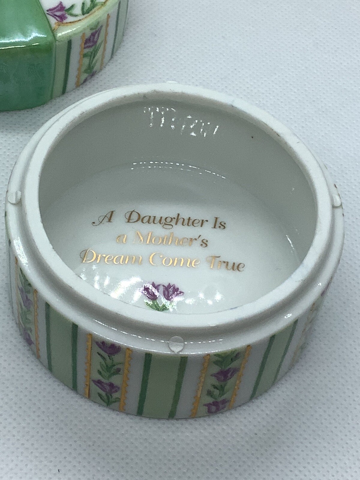 Ardleigh Elliott Music Box Dream Come True 5th A Mother’s Love Porcelain Vintage