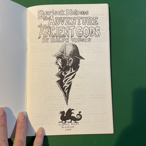 Sherlock Holmes: The Adventure of the Ancient Gods by Ralph E. Vaughan - Picture 2 of 6