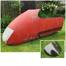 Classic Bike Dustbin / Sprint Fairing - Triumph / Vincent / Norton + 2x Screens