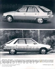 1983 Wire Photo 2 Views AMC Renault Encore Automobile