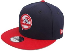 New Era New York Yankees Navy Scarlet Kids 9Fifty Youth Snapback Cap