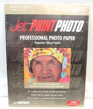 Jet Print Photo Professional Photo Paper Superior Gloss Finish, 8.5" x 11"