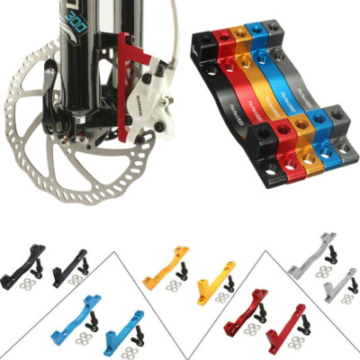 MTB Bike 180/203mm Brake Adapter Rotors Front Rear Rotor Floating Disc ...