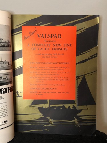 Dr Seuss Art Ad, February 1935 Esso Marine, Yachting Magazine - Picture 9 of 14