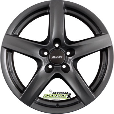 4x Alutec Grip graphit 7.5x17 ET36 - LK5/127 ML71.6 Felge Alu