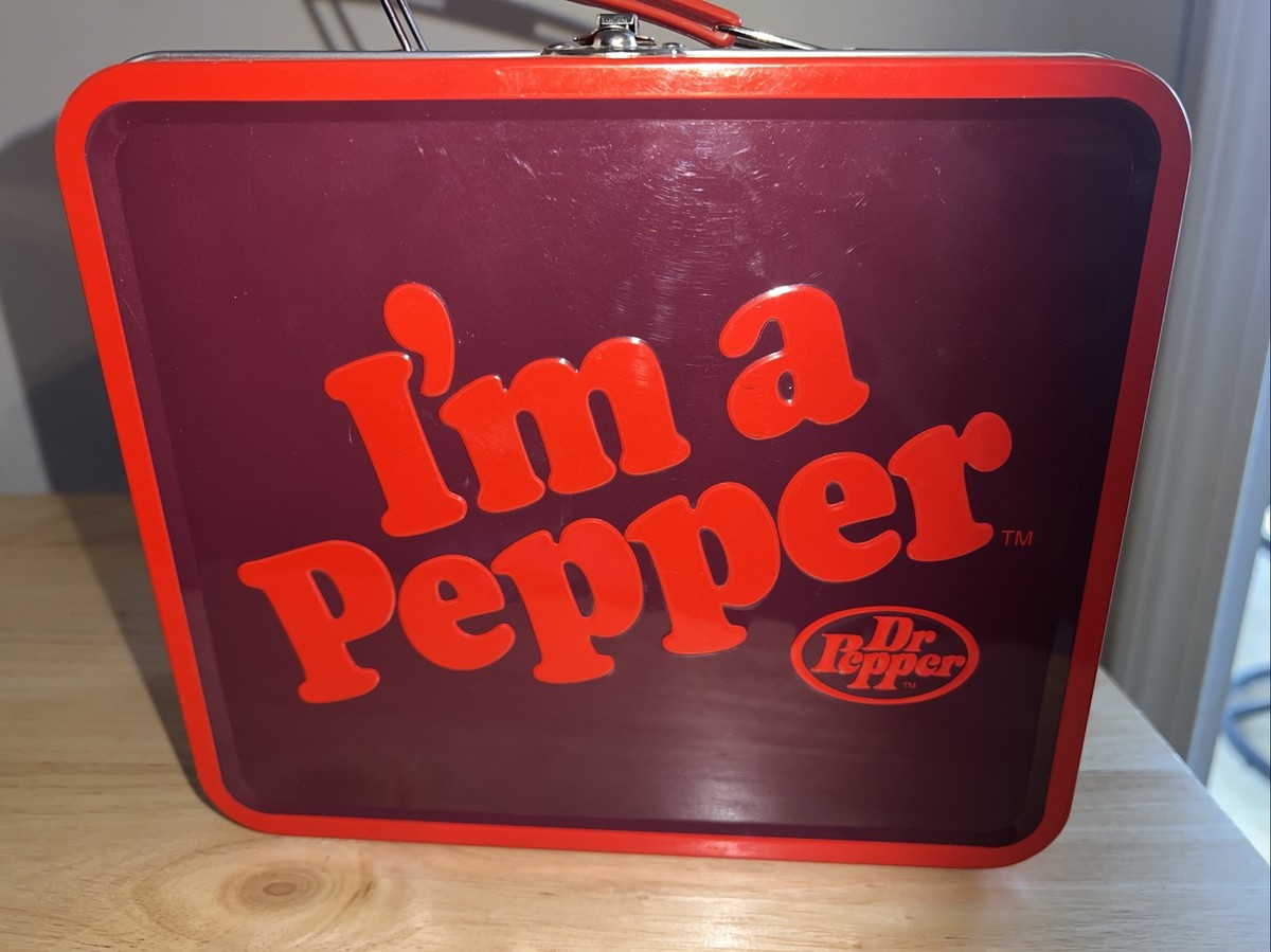 I'm a Pepper Dr. Pepper Metal Lunch Box | eBay