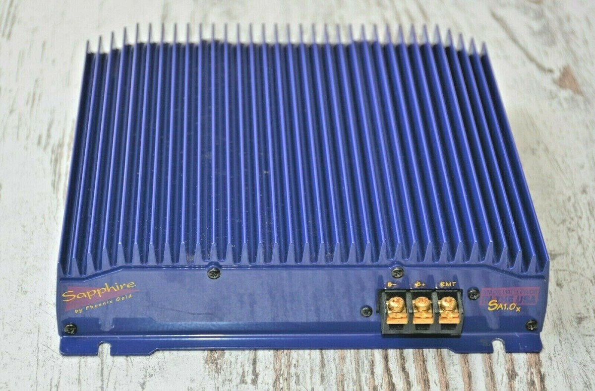 Phoenix Gold Sapphire SA1.0x Car 2 Channel Amplifier w/ Crossover