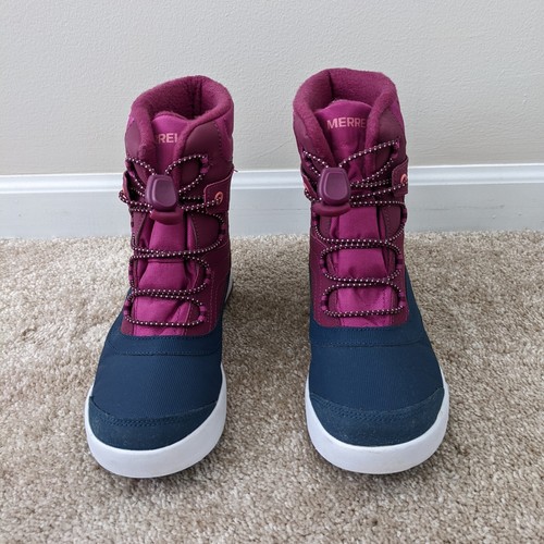Waterproof Insulated Leather Boots Size 