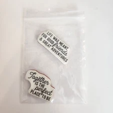 No Brand "Friends" stamps Set of 2 stamps