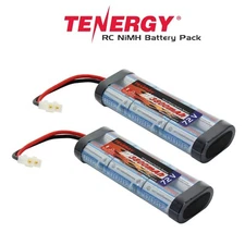 2PCS Tenergy 7.2V 3.8Ah High Capacity NiMH Battery Pack for RC Car w/ Tamiya