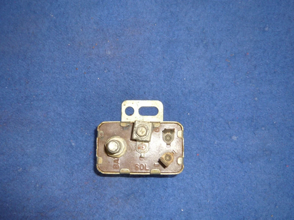 Relé de arranque Mopar 1966-76 Chrysler Dodge Challenger Plymouth Cuda E carrocería Hemi Foto 4 de 4