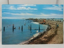 New Vintage Postcard The Waterfront and  Beach at St Osyth Essex 1960s 