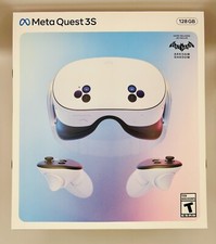 New Meta Quest S3 128gb Batman Arkham Shadow Bundle & 3 Month Trial Meta Quest