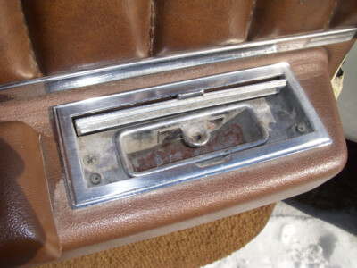 1975-1978 Mercury Grand Marquis Rear LH or RH Door Metal Ashtray