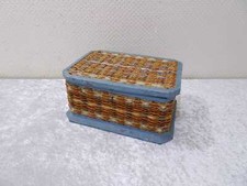 Portacucito Vintage Um 1950/60 Midcentury-Design Handgefertigt Vestito Metallo