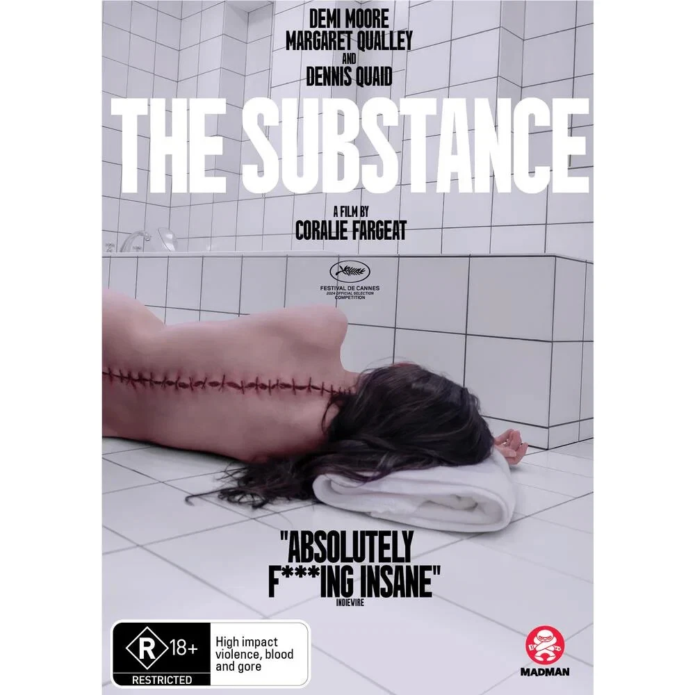 The Substance (DVD, 2024) NEW