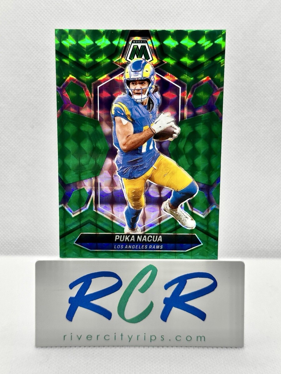 2024 Mosaic - Green Mosaic Prizm #130 - Puka Nacua - Rams 🐏 | eBay