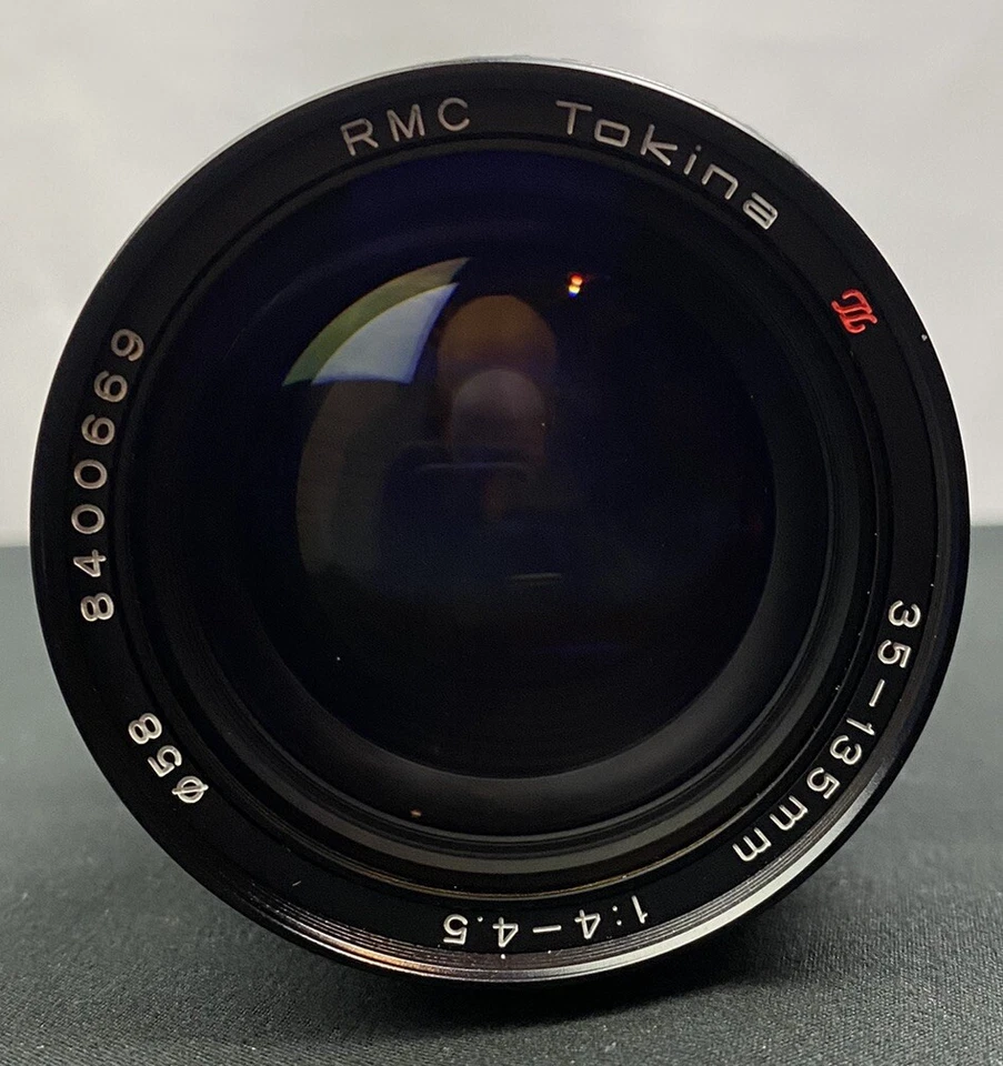 RMC Tokina 35-135mm f3.5-4.5 1:4 Macro Zoom Lens Olympus C/FD Mount No Lens Cap - Image 2 of 4