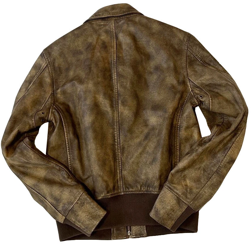 BELSTAFF PILOT / SQUADRON LIGHTLY PADDED LEATHER JACKET NWT SZ: M UK38 IT48 US38 - Image 4 of 4