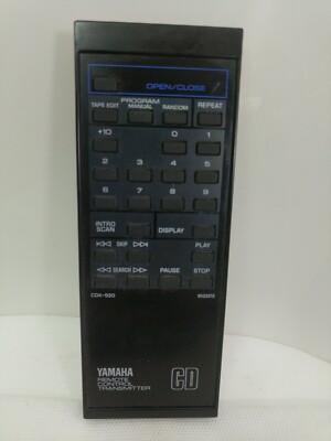 Genuine Original OEM YAMAHA VH03010 Remote Control for CDX-520 CD