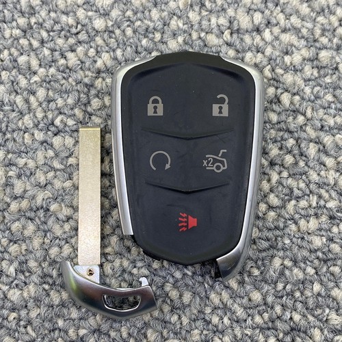 OEM CADILLAC Key Fob HYQ2EB Unlocked 5Btn w/ Insert – CT6 ATS CTS XTS 2016–2020 - Picture 2 of 17