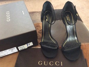 gucci glitter sandals