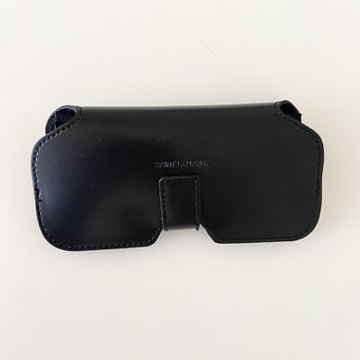 SAINT LAURENT ケース SAINT LAURENT Eyeglass Case Magnetic Closure w/Cleaning Cloth