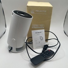 4K Led Source Ultra HD MultiMedia Projector High Dynamic Range White