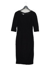 Monsoon Bodycon Midi Dress UK10 in Black