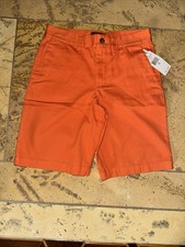 POLO Ralph Lauren Youth Shorts Boys Size 12 Orange NWT