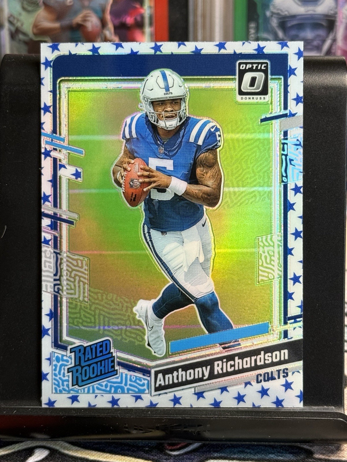 2023 Panini Donruss Optic Rated Rookie Anthony Richardson #247 Stars Prizm (RC)