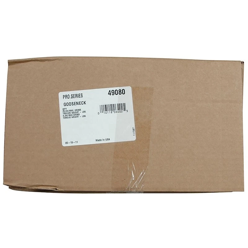 Pro Series 49080 Gooseneck Trailer Hitch; 25K Series; Requires Installation Kit; - Image 2 of 4