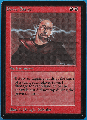 Power Surge Beta PLD Red Rare MAGIC THE GATHERING MTG CARD (ID# 497414) ABUGames - Picture 1 of 2