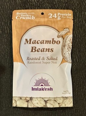 Imlak'esh Organics Macambo Beans Brain Function Digestive Support Keto 4oz.