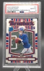 2025 Donruss Jaxson Dart RC THROWBACK RATED ROOKIE PSA 10 #41 New York Giants