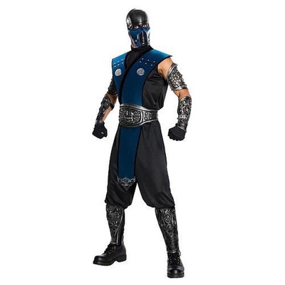 Mortal Kombat Mens Subzero Deluxe Halloween Costume- One Size - Rubies