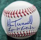 Detroit Tigers Alan Trammell & Lou Whitaker Signed Major League Baseball