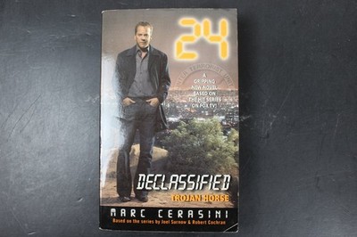 24 Declassified Trojan Horse Marc Cerasini 2006 First Paperback Thriller PB VG