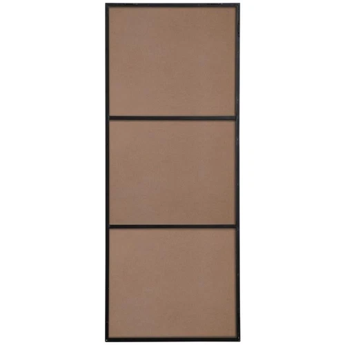 Elegant Decor Eternity 60" x 24" Contemporary Metal Frame Mirror in Black - Picture 6 of 12